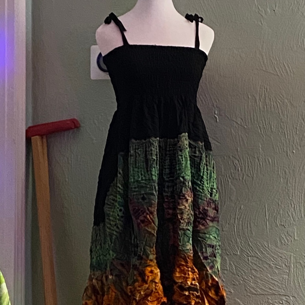 Gypsy Rose SunDress Tie Dye & Adjustable
